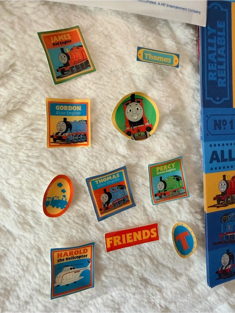 Vintage 2005 Sandylion Thomas & Friends 12x12 Scrapbook Album & Supplies